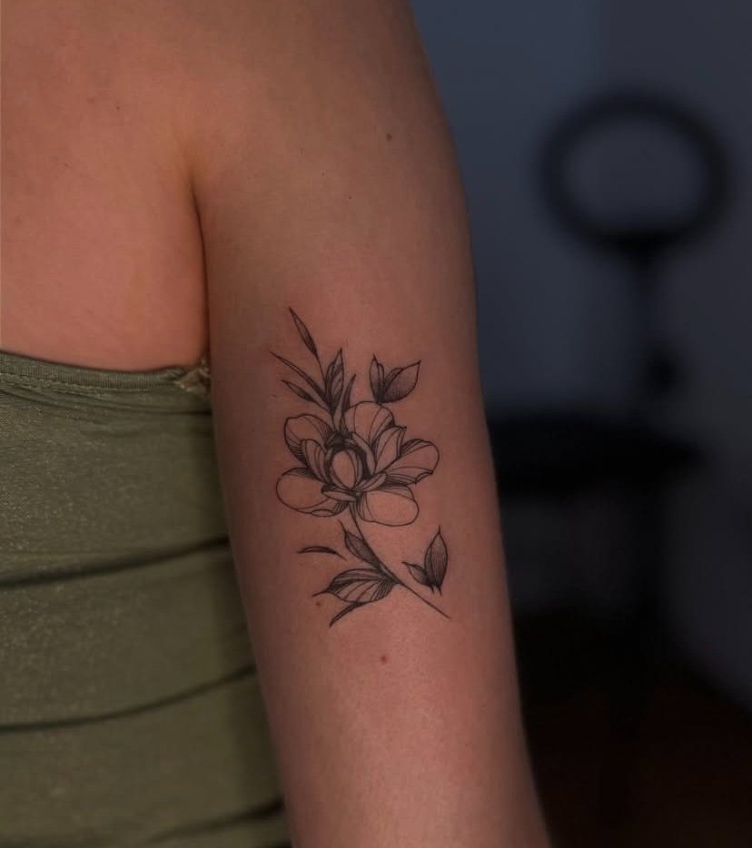 Magnolia na ramieniu
